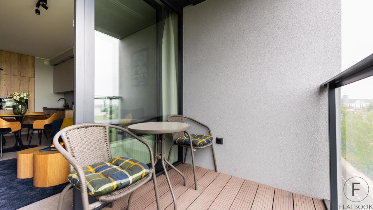 Flatbook - City Center Apartments Chlebova With Gym กดัญสก์ ภายนอก รูปภาพ