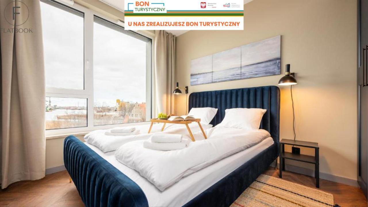 Flatbook - City Center Apartments Chlebova With Gym กดัญสก์ ภายนอก รูปภาพ